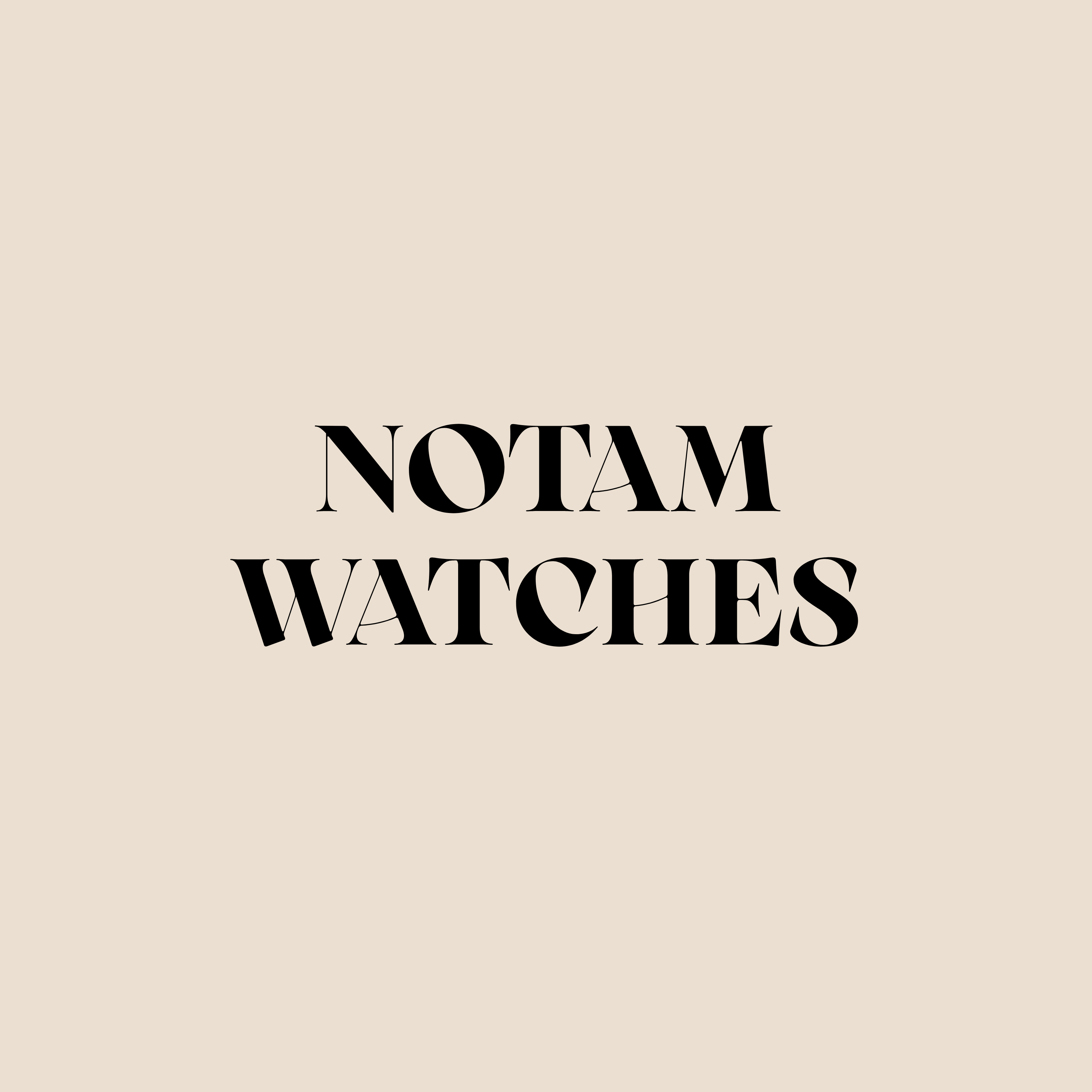 Notam Watches
